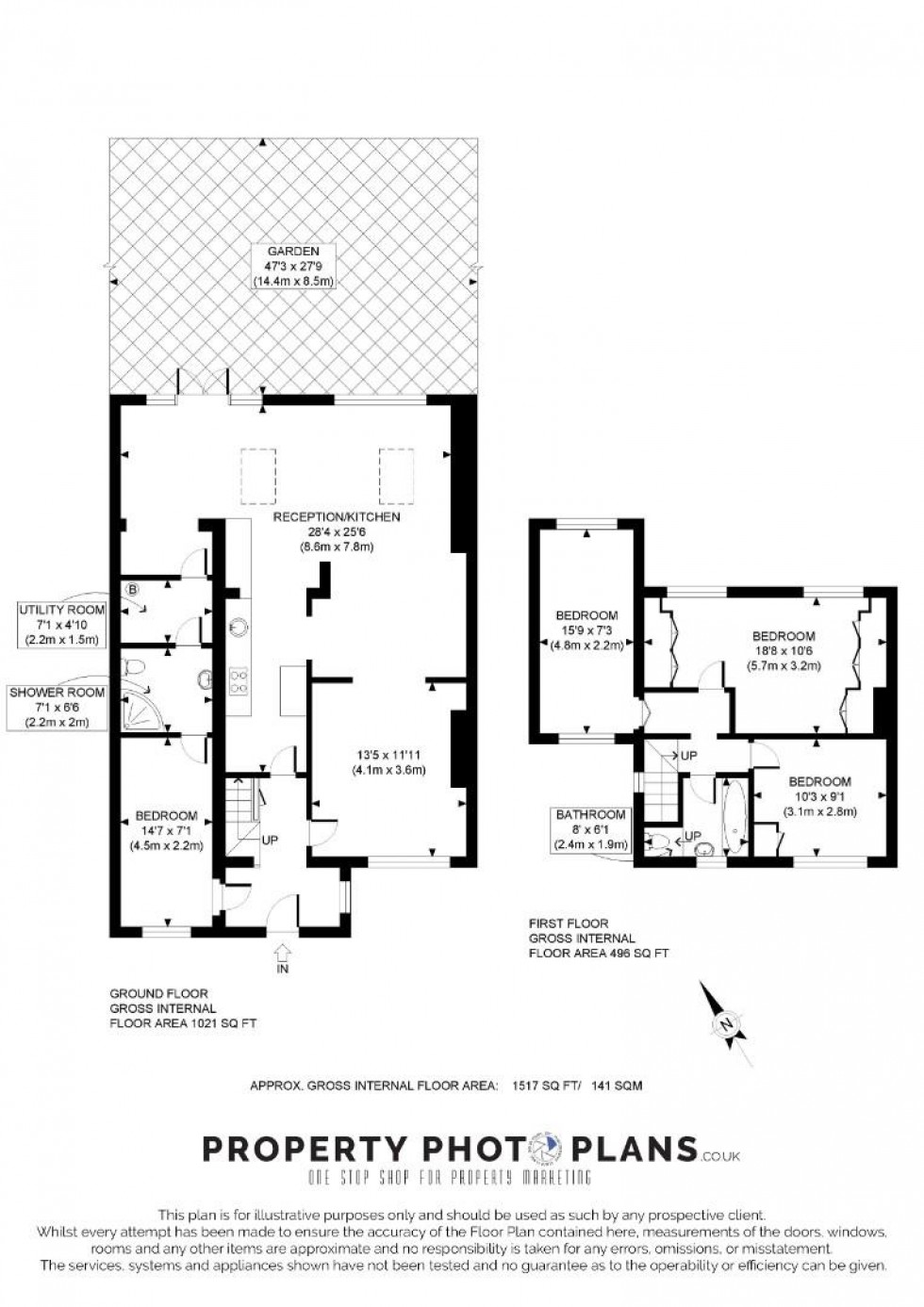 Floorplan for Franklyn Gardens, Edgware, HA8 8RZ