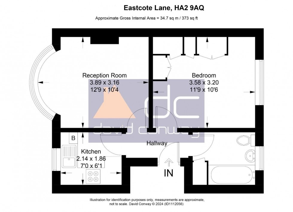 Floorplan for Eastcote Lane, Harrow, HA2 9AQ