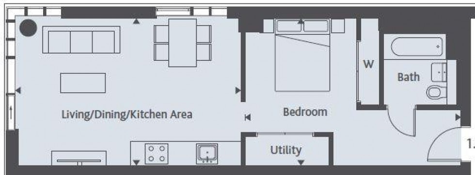 Floorplan for Clarendon Road, Watford, WD17 1JA