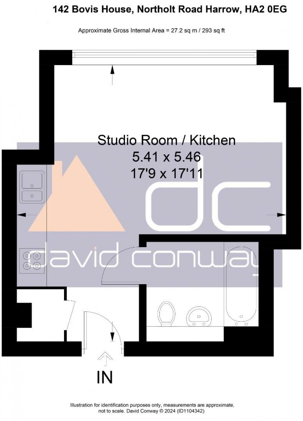 Floorplan for Bovis House, 142 Northolt Road, Harrow, HA2 0EG