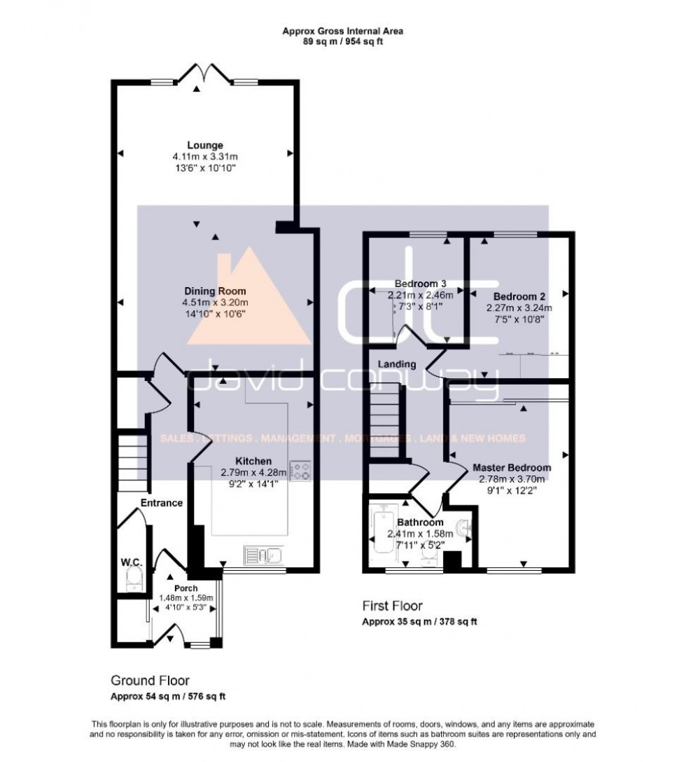 Floorplan for Ramsey Close, Greenford, UB6 0SU