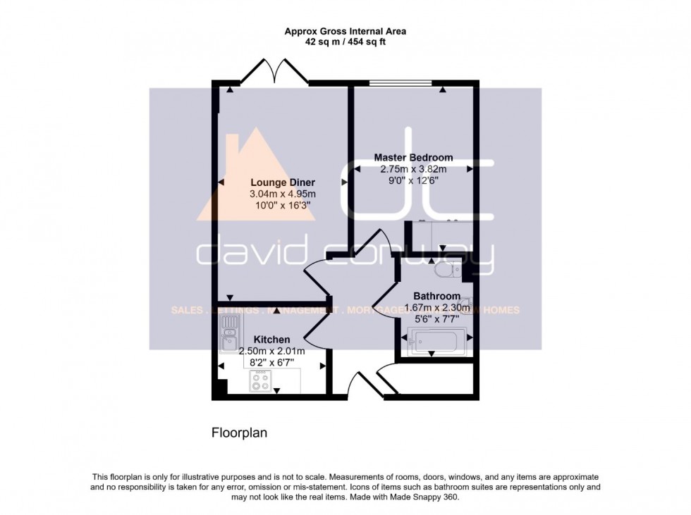 Floorplan for Welford House, Waxlow Way, Northolt, UB5 6FW